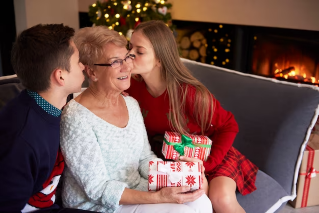 Messages de Noël à la Famille Remplis d'Amour pour ses Chers Grands-Parents