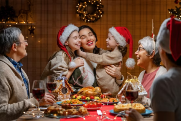 voeux de noel à la famille