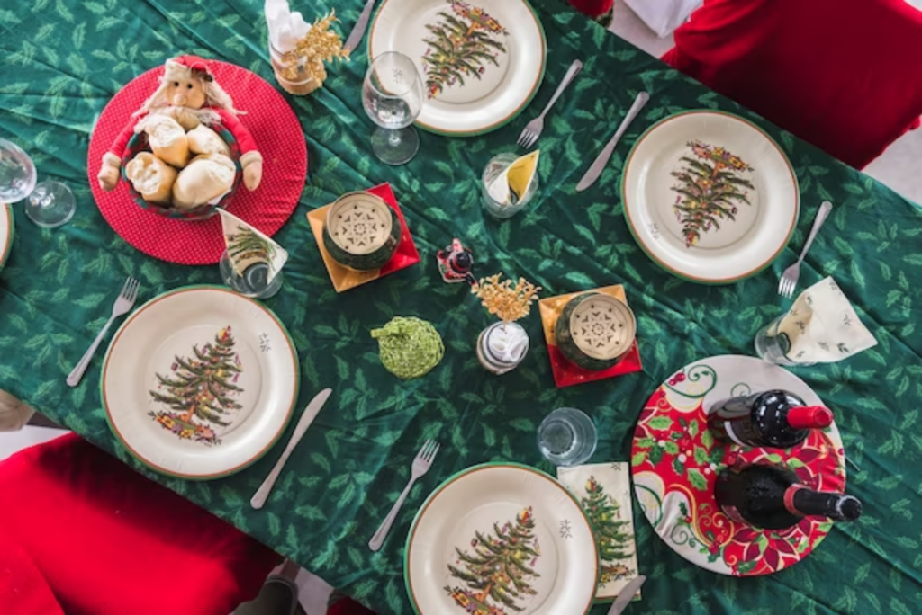 Déco de Table Noel Traditionnelles
