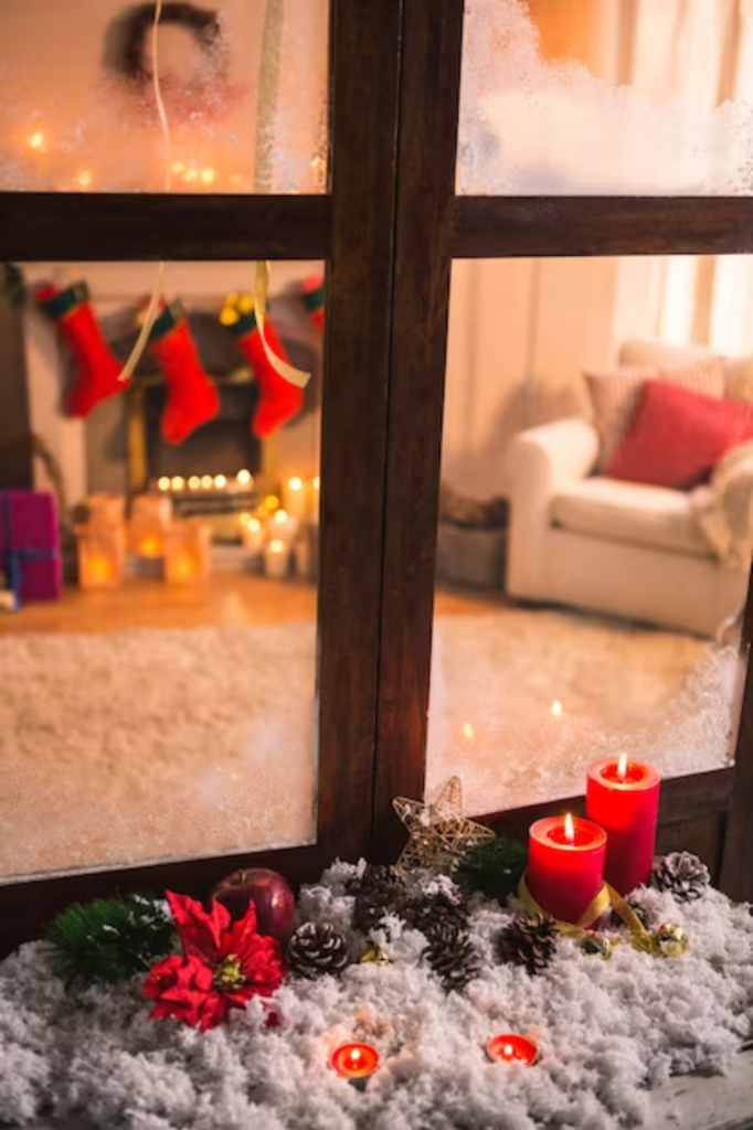 Illuminez Vos Fenêtres avec des Idées de Déco de Noel à l’Extérieur