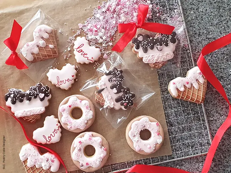 Biscuits ou cupcakes décorés