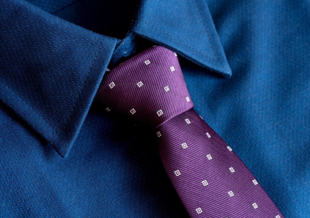 Une cravate pour un papa élégant