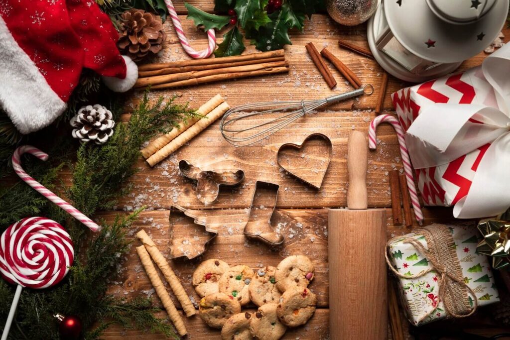 Un kit de biscuits de Noël abordable et pratique
